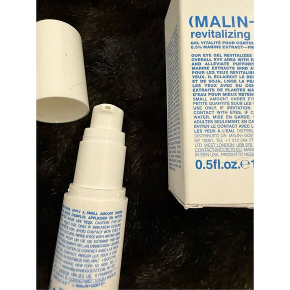 NEW NIB ( Malin + Goetz ) Revitalizing Eye Gel Full Size .5 OZ - Picture 4 of 4